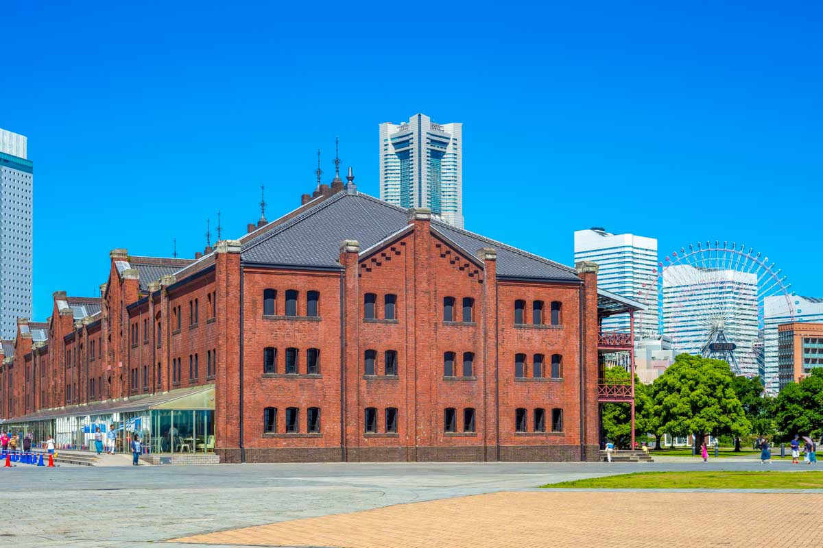 Yokohama Red Brick Warehouse in Yokohama Japan
