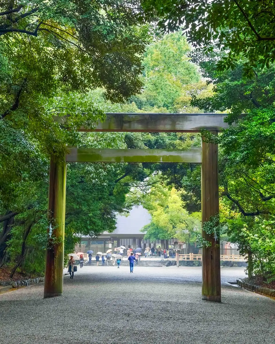 Atsuta-jingu Shrine seen in Nagoya, Japan (1)