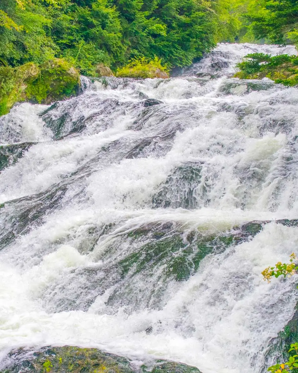 Ryuzu Falls neare Nikko Japan
