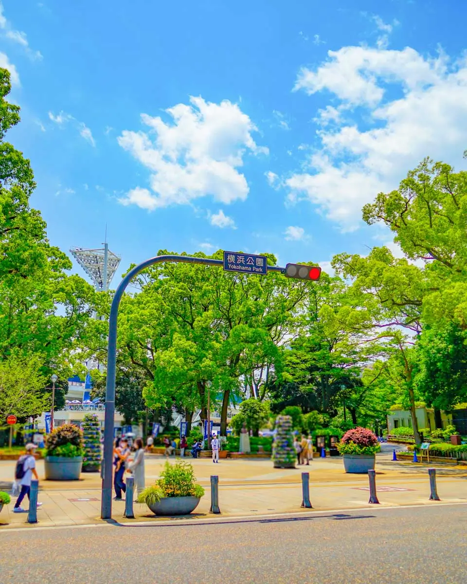 The Kannai disitrict of Yokohama Japan 1