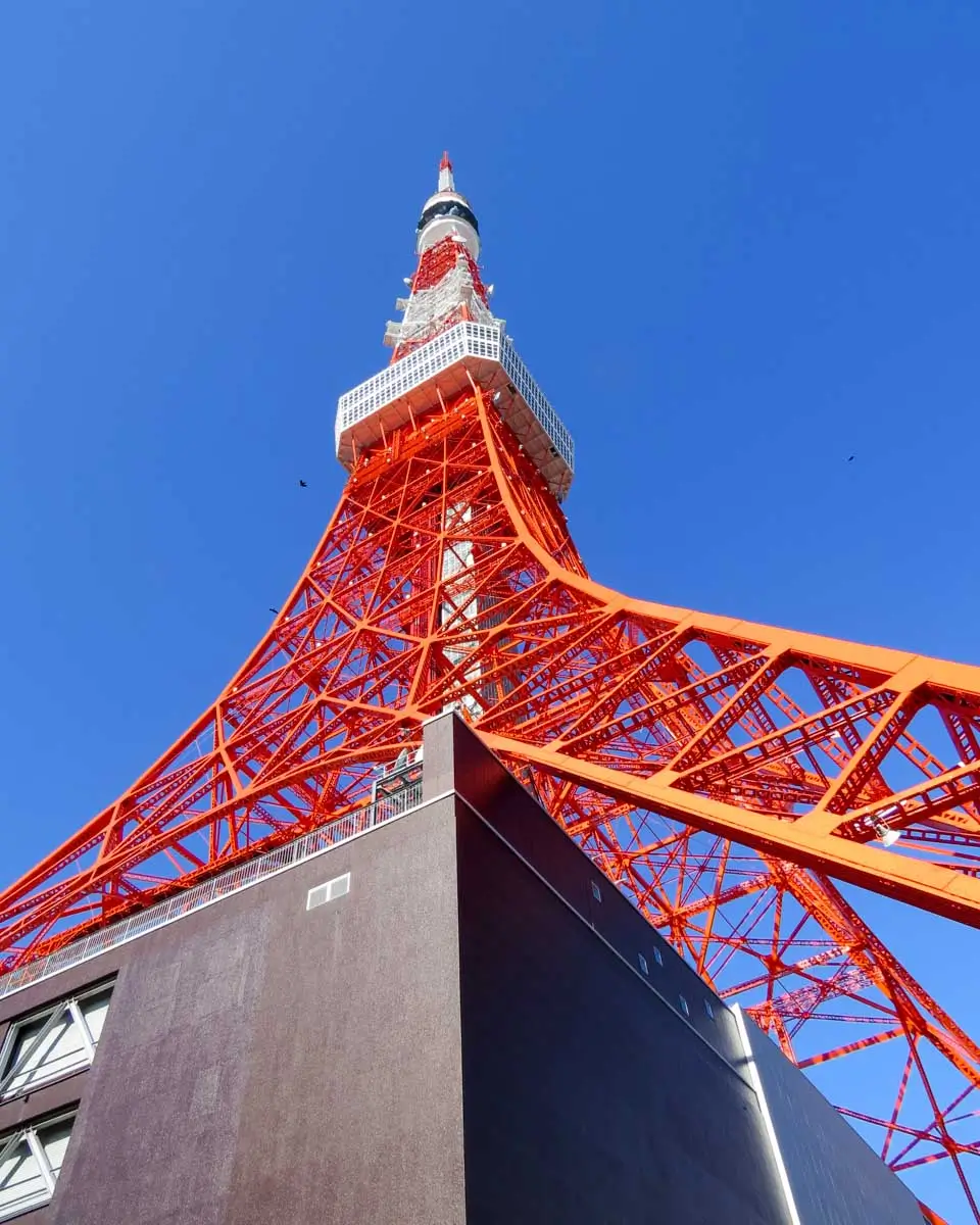 Tokyo Tower in Tokyo Japan