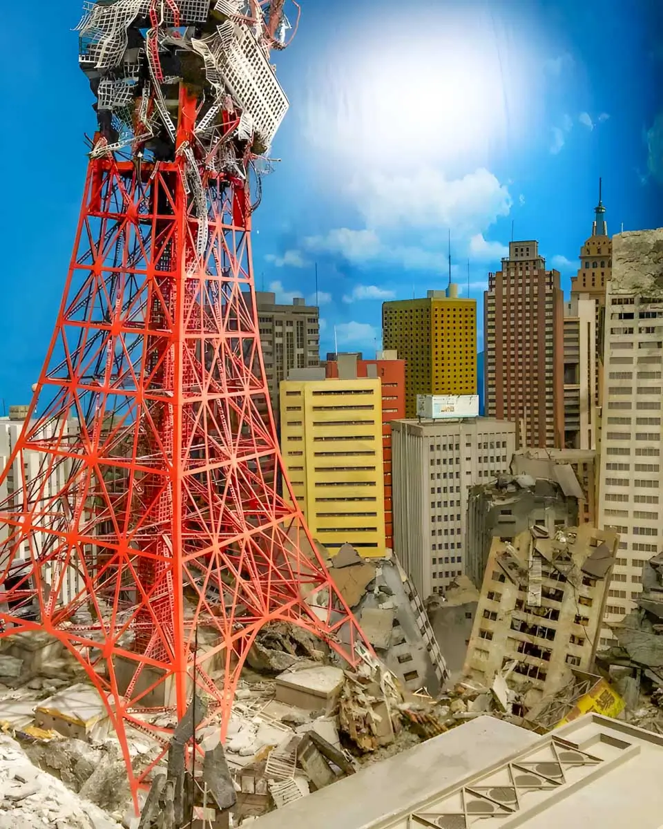 A display inside the Fuji Nagoya Science Museum in Nagoya Japan