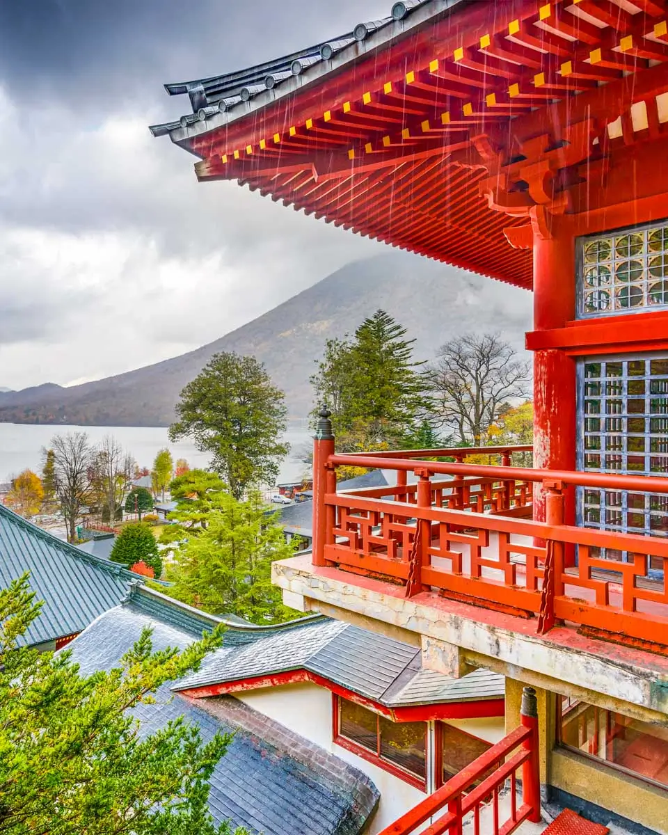 Chuzenji Temple near Nikko, Japan